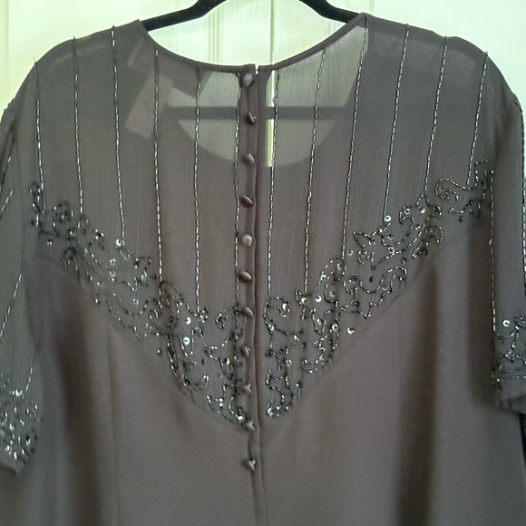 JESSICA HOWARD WOMENS BLACK COCKTAIL DRESS, size 22 - Picture 6 of 7